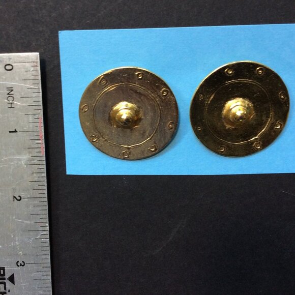 Throwing it Back to the '80s with Bold Bling Earrings! #VintageStyle #RetroChic - Picture 2 of 2